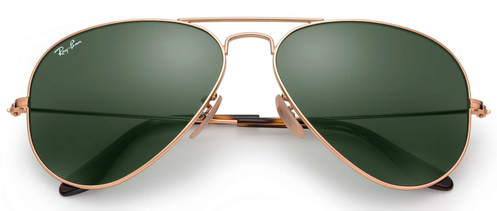 Largest Ray Ban - Green Aviator Ray Bans (1024x768), Png Download