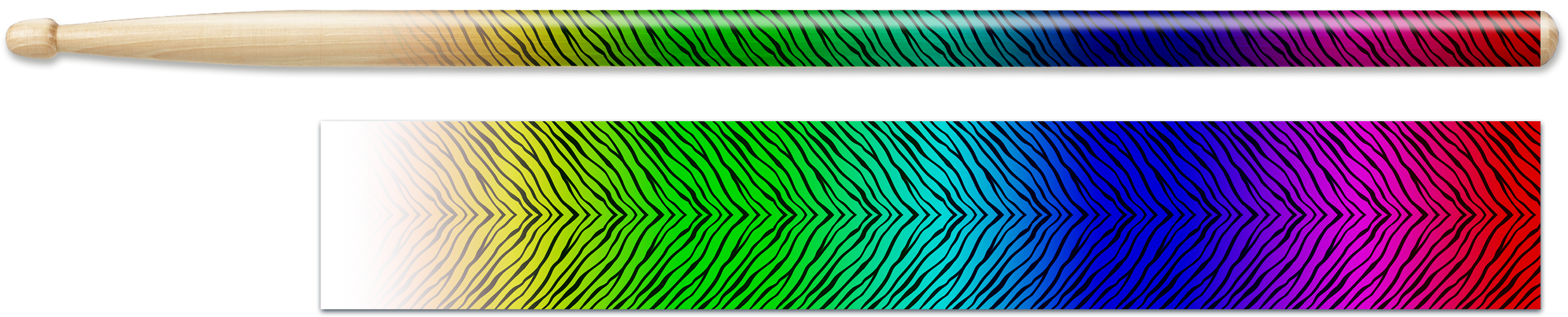 Promo Drumsticks (2756x618), Png Download