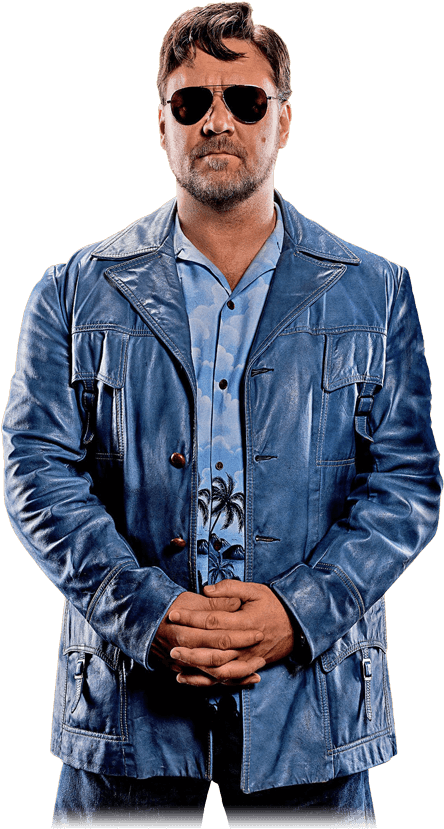 Russel-fig - Nice Guys (2016) 11x17 Movie Poster (500x850), Png Download