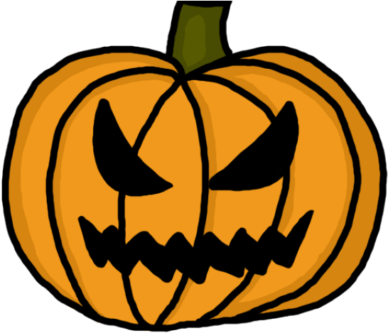 Halloween Clipart Clipart Scary Thing - Scary Jack O Lantern Clipart (640x480), Png Download