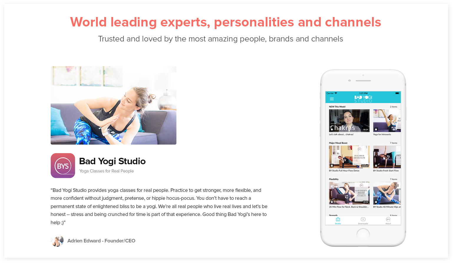 Bad Yogi - Website (1900x950), Png Download