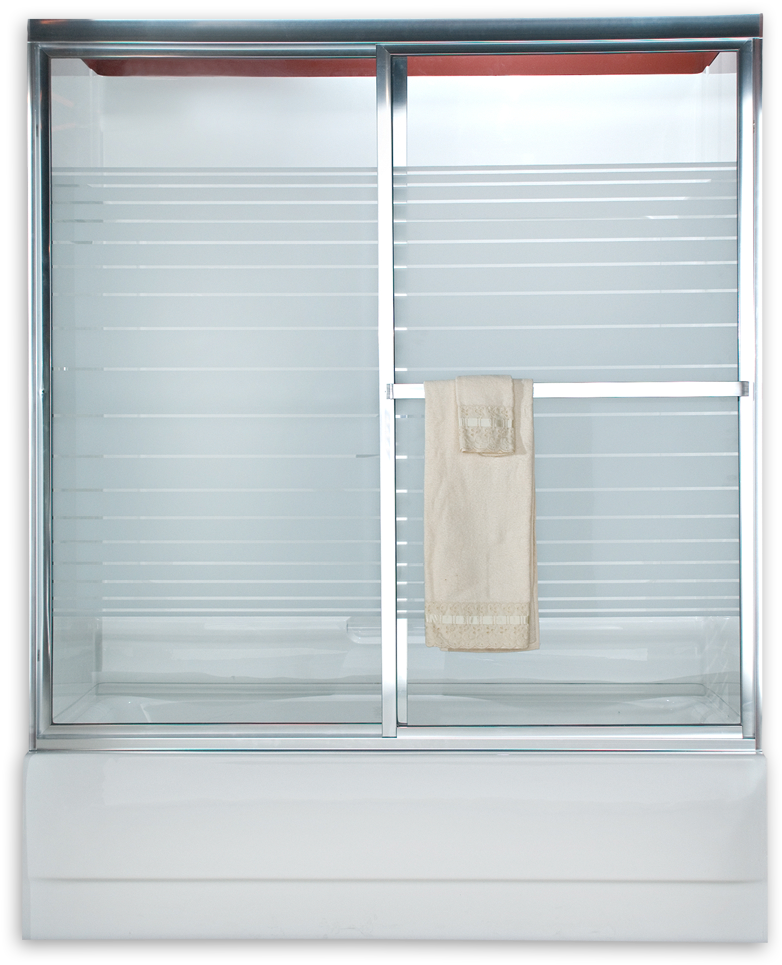 Prestige Framed Sliding Shower Doors, 68" - American Standard Am00729436.224 Bypass In Oil Rubbed (1000x1000), Png Download