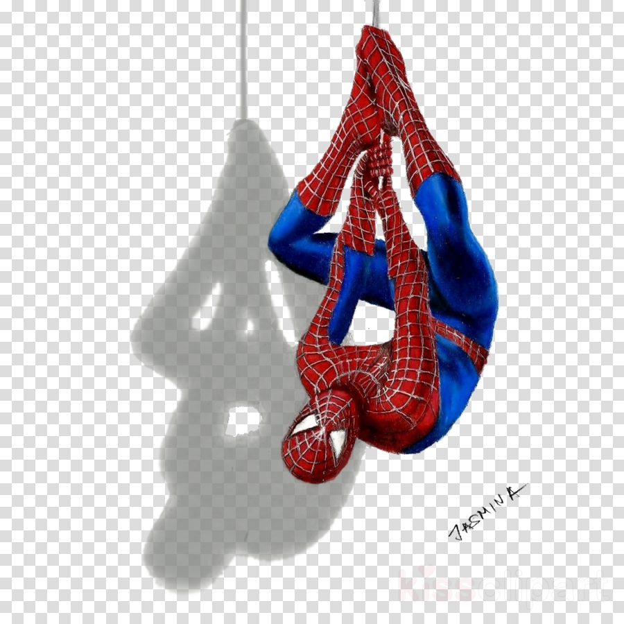 Download Spiderman Black And White 3d Clipart Spider-man - Draw 3d Drawings: With Colored Pencils Only (900x900), Png Download