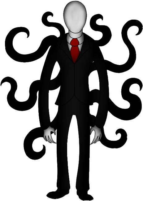 Slender That Is Transparent - Imagenes De Slenderman Para Descargar (491x649), Png Download