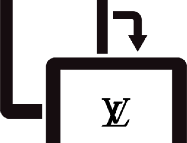 Louis Vuitton Clipart Monogram Art - Louis Vuitton White Monogram Multicolore Ursula Bag (640x480), Png Download