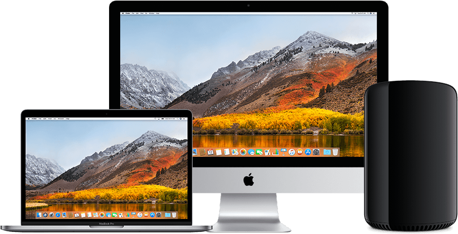 Show Clipart Apple Computer - Mac Macos High Sierra (920x480), Png Download