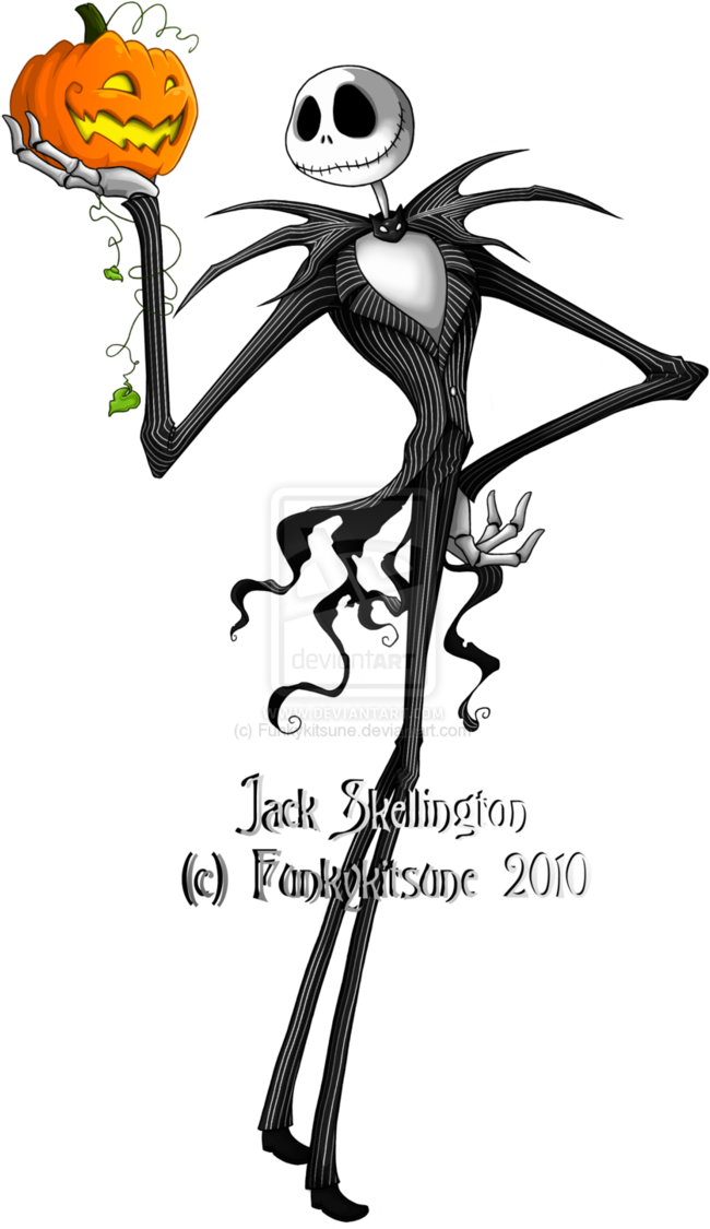 If He Gets To Close To You It's Game Over - Hd De Jack Skellington (699x1143), Png Download