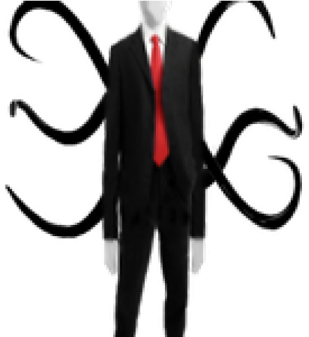 Slender Man Clipart - Comment Invoquer Herobrine Sur Ps (640x480), Png Download