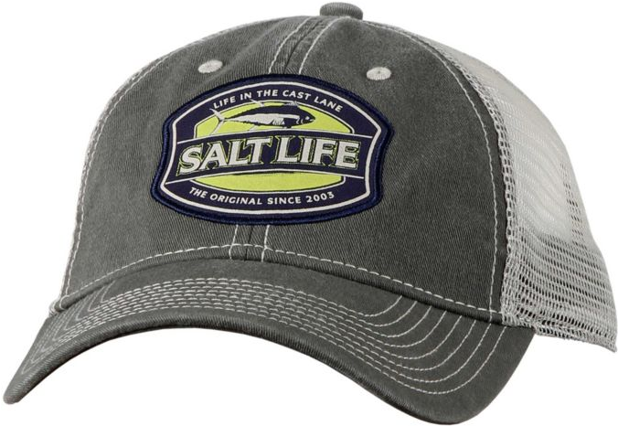 Salt Life In The Cast Lane Olive (675x620), Png Download