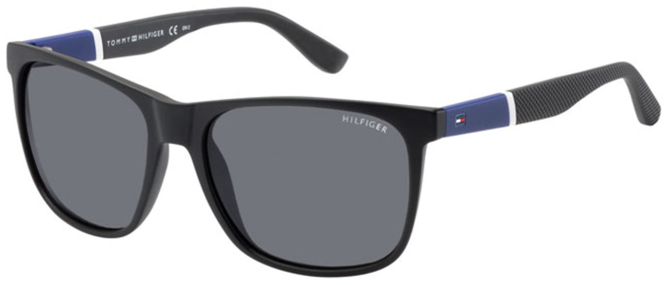 Lunettes De Soleil Pour Homme Tommy Hilfiger Noir Th - Tommy Hilfiger Sunglasses 2018 (1310x894), Png Download