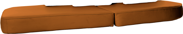 Asientos Nirvana Coralia Colour 28 Naranja - Couch (1024x683), Png Download