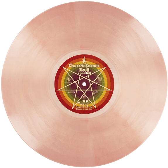 Pink Nebula Vinyl & Any T-shirt - Circle (600x600), Png Download