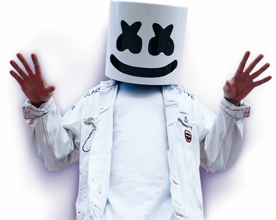 Marshmello - Hd Iphone Marshmello (1124x896), Png Download