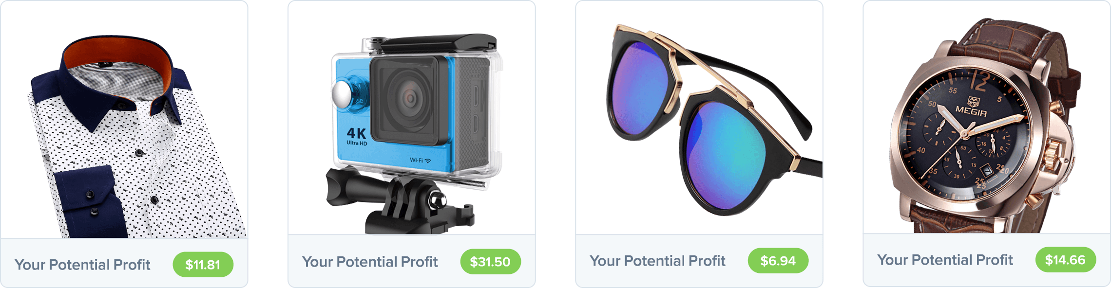 Oberlo Is A Dropshipping Tool - Products To Sell (2280x592), Png Download