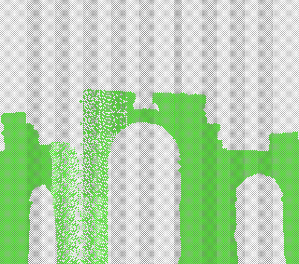 The Image Of The Arch Of Palmyra Was Divided Into Twelve - Undergraduate Research Opportunities Program (1000x883), Png Download