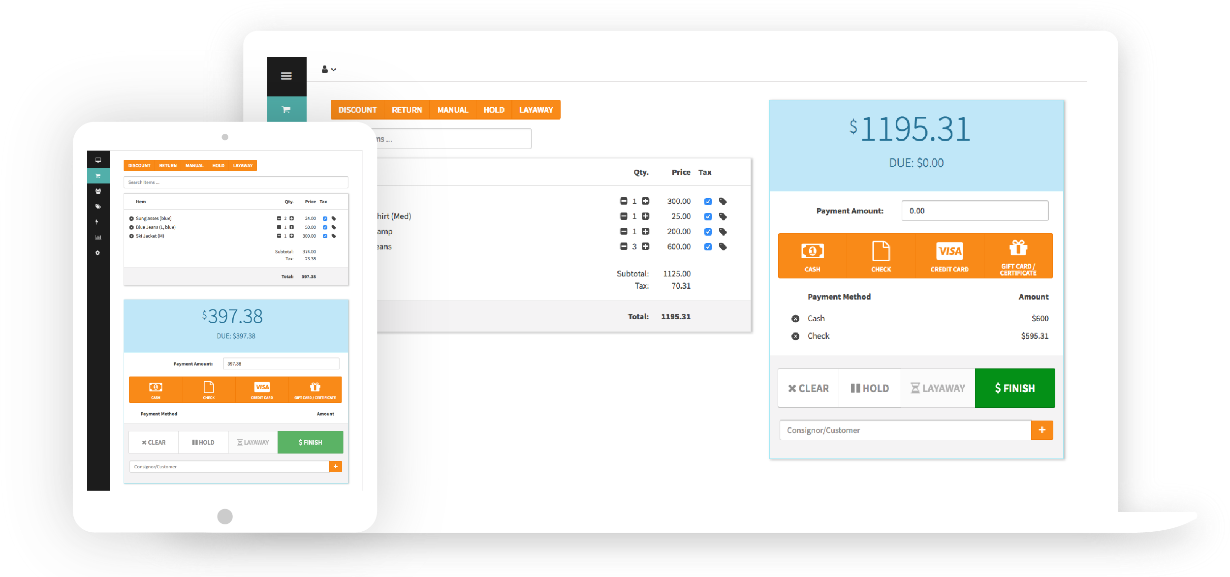 Our Powerful And Simplified Pos System Allows You To - Software (2660x1200), Png Download