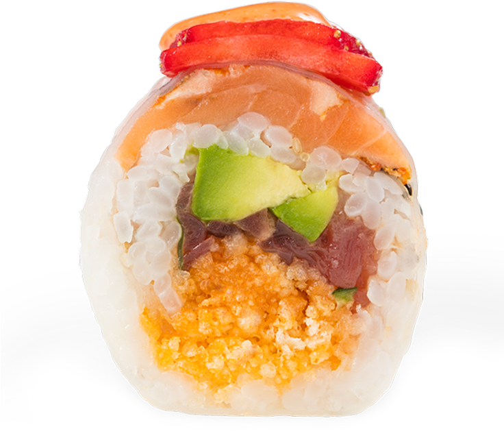 Sushi Taxi - California Roll (735x735), Png Download