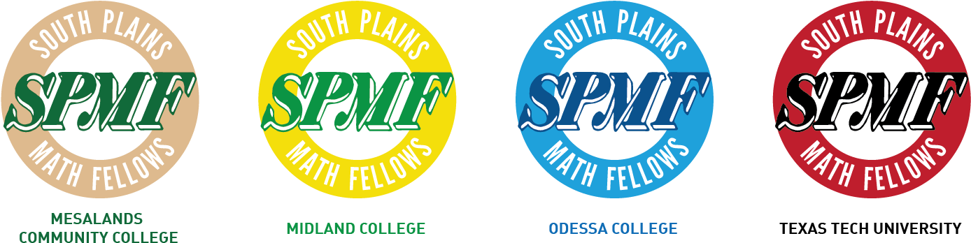 South Plains Math Fellows - Label (1458x421), Png Download