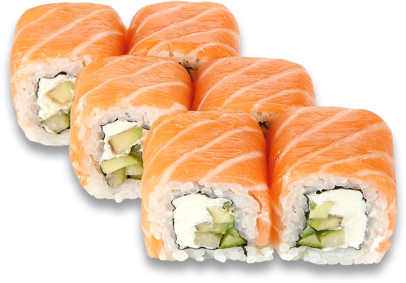 Philadelphia Roll Recipe- My Favorite Sushi Roll My - Philadelphia Roll Png (900x600), Png Download