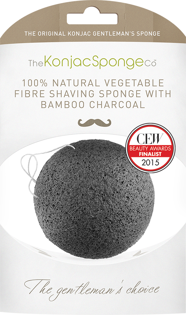 The Konjac Sponge Company Konjac Gentleman's Shaving (600x1015), Png Download