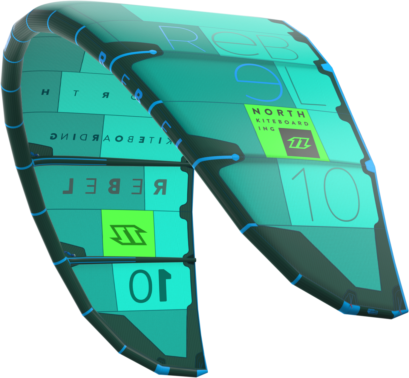 2018 North Rebel Kitesurfing Kite - North / Rebel 2018 / Kitesurf (1512x1512), Png Download