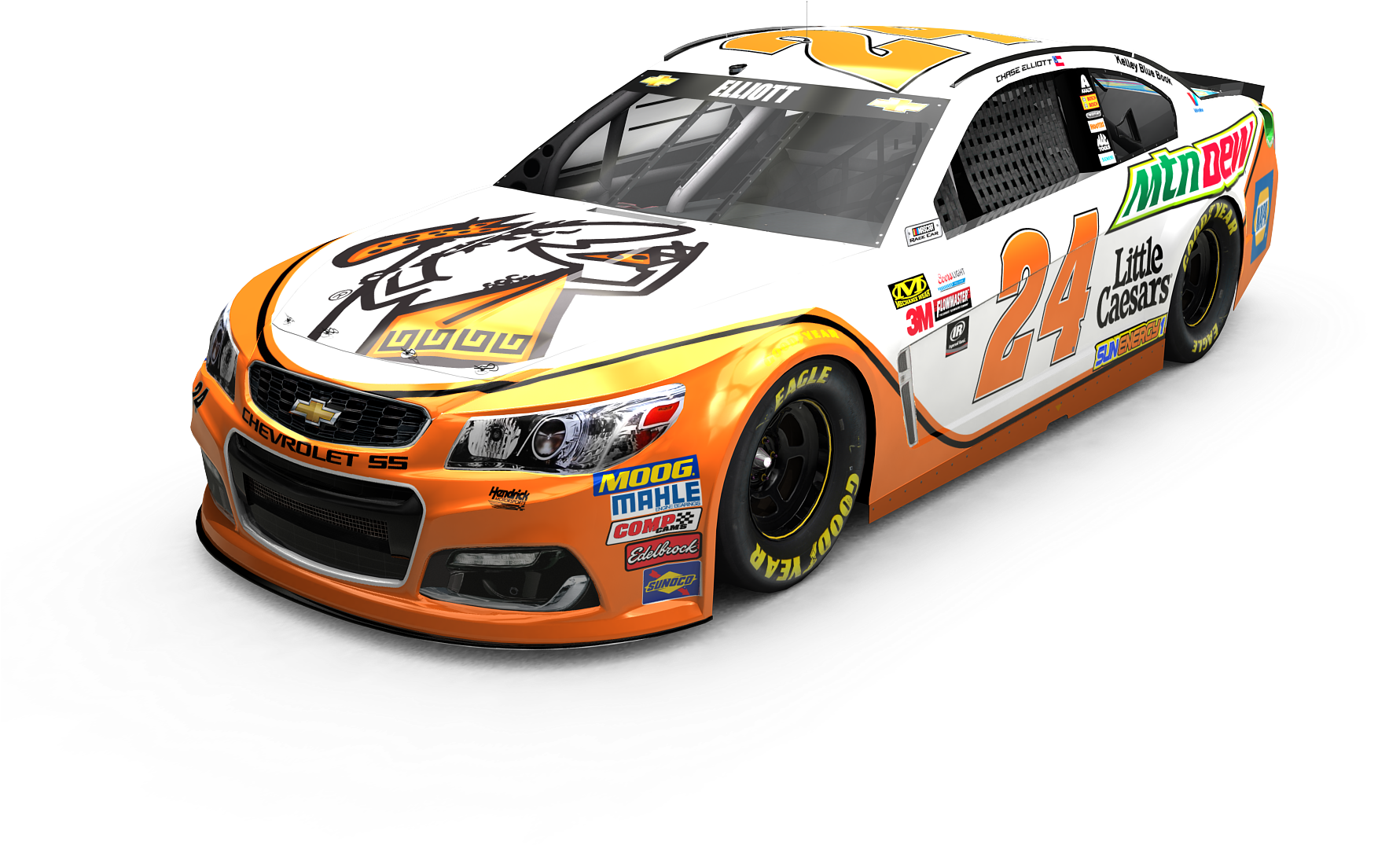 [ Img] - Chase Elliott Little Caesars (1920x1080), Png Download
