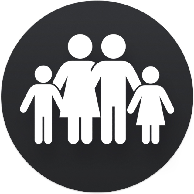 All Parents With Infants Are Kindly Requested To Leave - Love Family Icon Png (681x667), Png Download