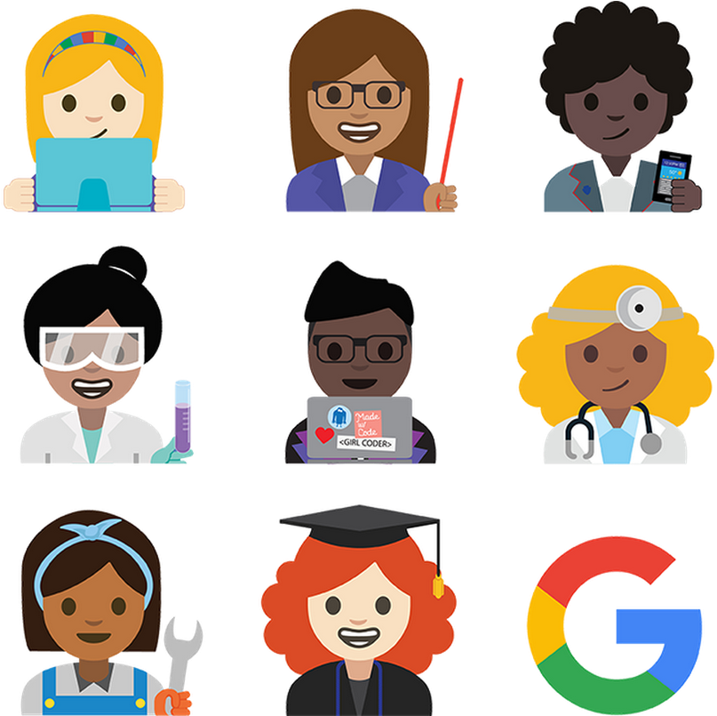 Ghc2016 Color Rev1 - Google Women In Tech (1000x804), Png Download