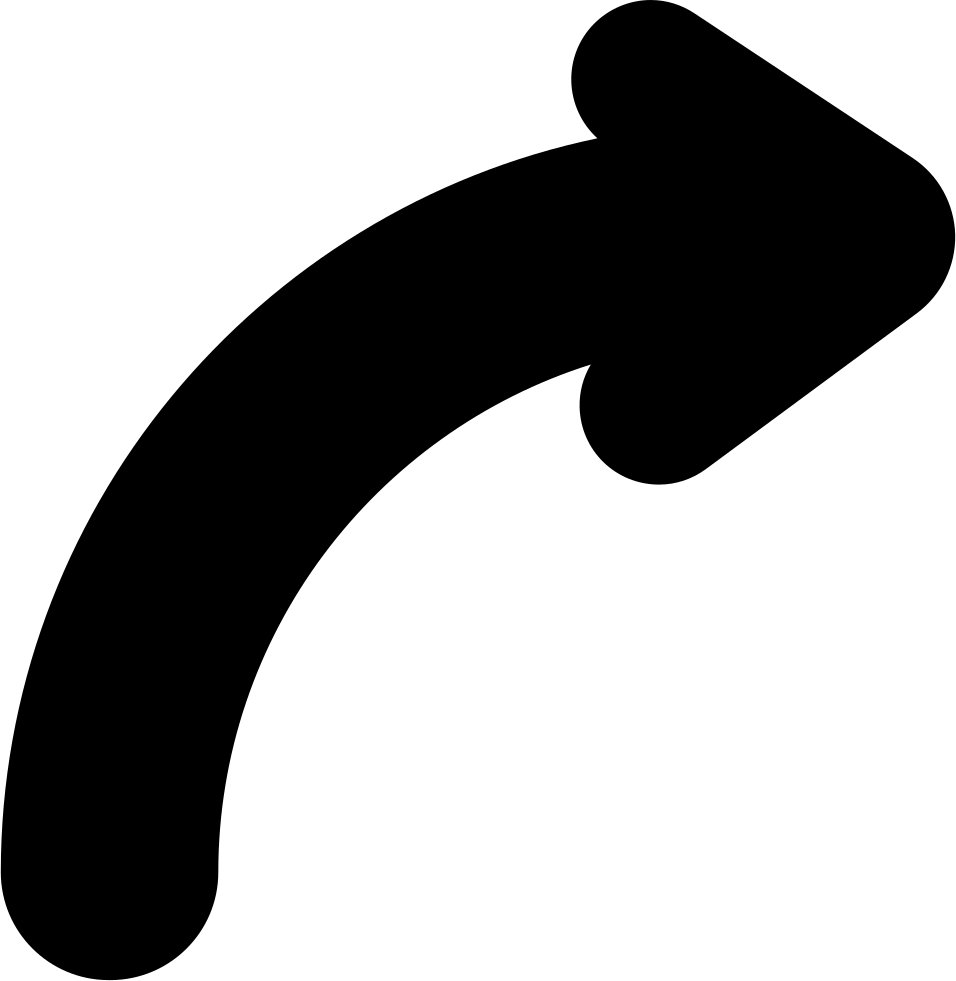 Curve Arrow Comments - Scalable Vector Graphics (956x981), Png Download