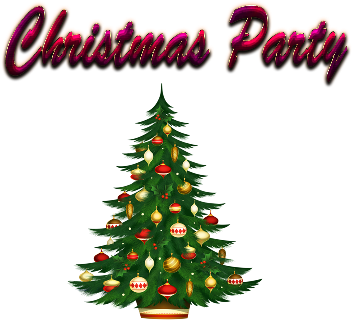 Clipart Tree Christmas (1920x1200), Png Download