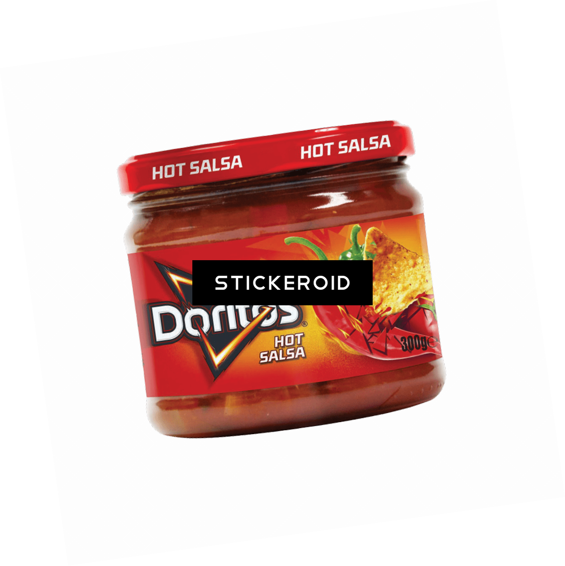 Doritos Hot Salsa - Doritos Doritos Salsa Hot Dip 300g - Pack (1128x1129), Png Download