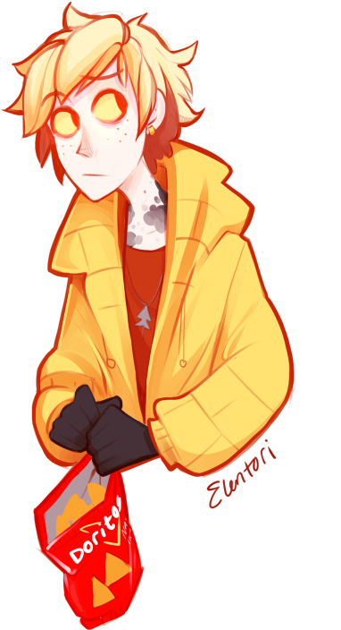 Oh, I Draw Lots Of Things <<<ever So Slowly I Fall - Bill Cipher Human (540x720), Png Download