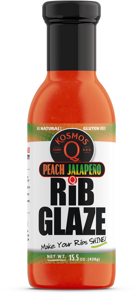 Kosmo's Q Peach Jalapeño Rib Glaze™ Front View - Glaze (1200x1200), Png Download