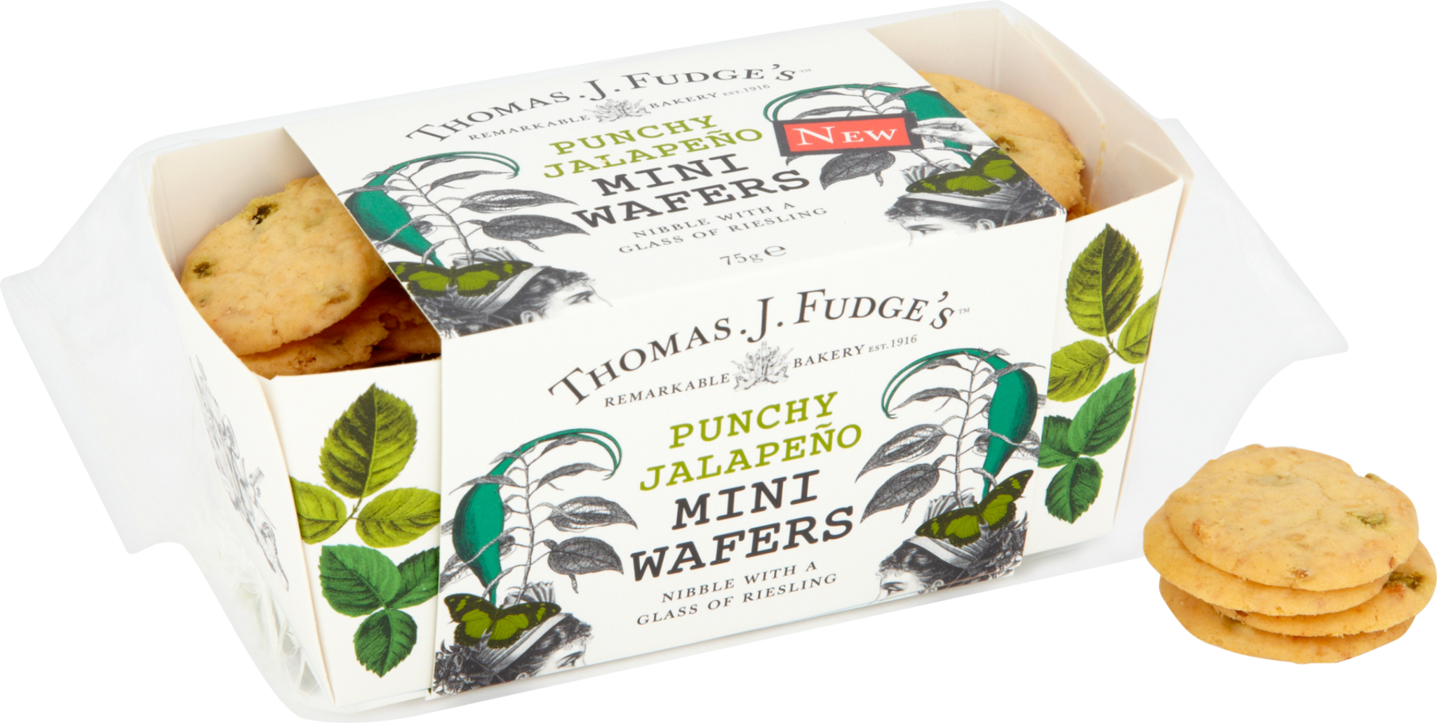 Thomas J Fudge's Melty Cheddar Mini Wafers (2048x1030), Png Download