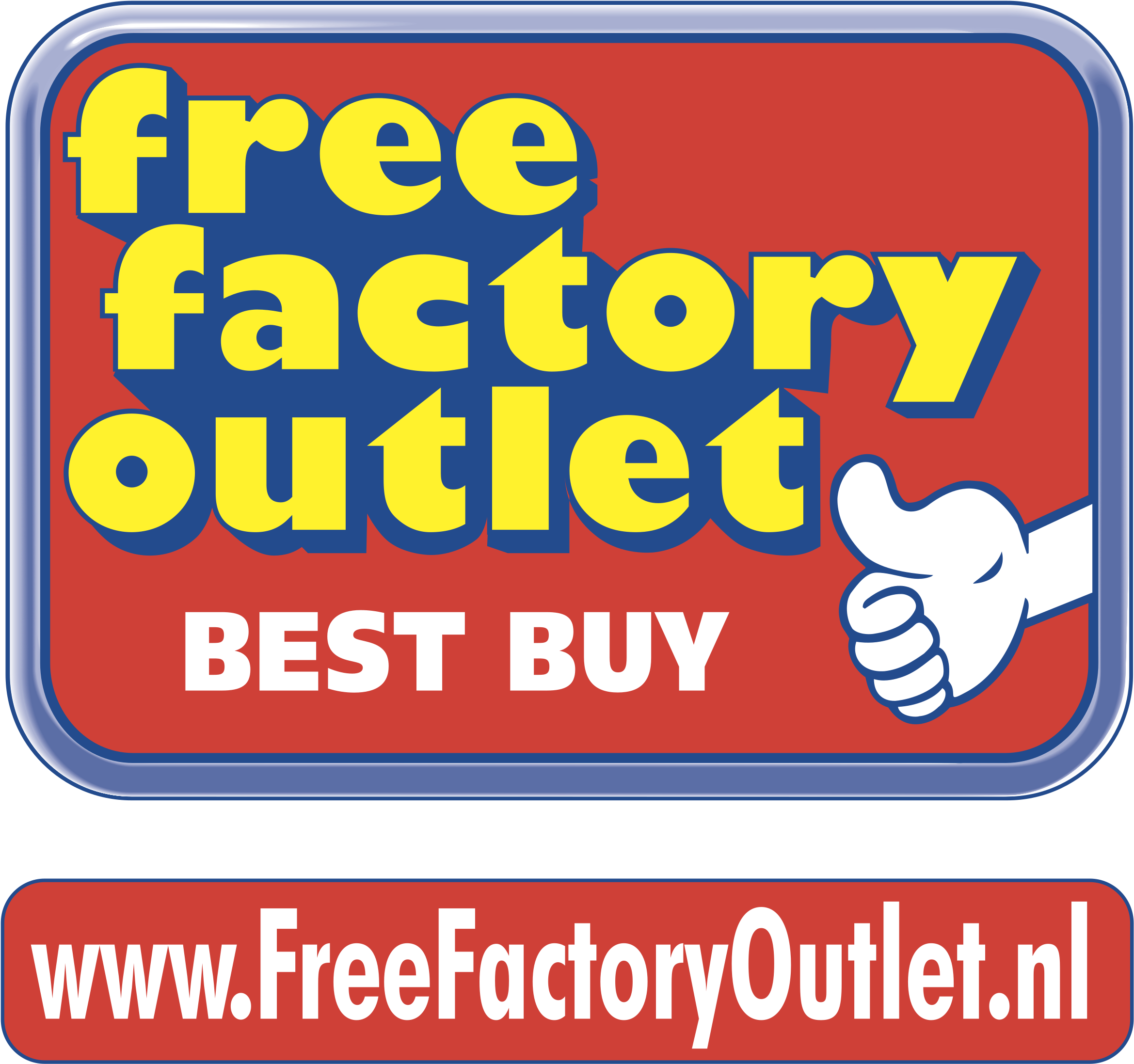 Free Factory Outlet Logo Png Transparent - Free Record Shop (2400x2400), Png Download