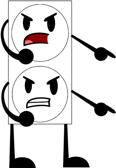 Outlet - Cartoon (517x598), Png Download