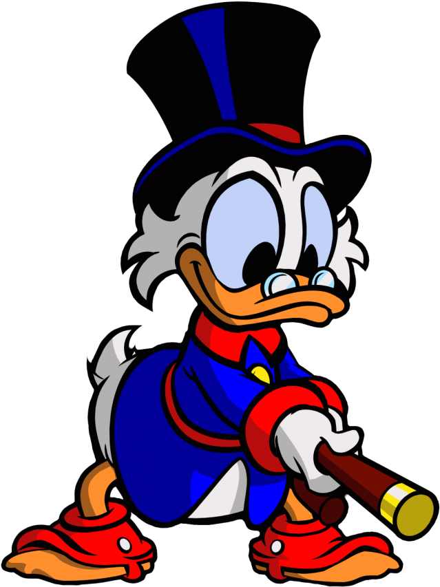 Capcom Producer Rey Jimenez Talks New Final Level, - Scrooge Mcduck Remastered (711x1024), Png Download