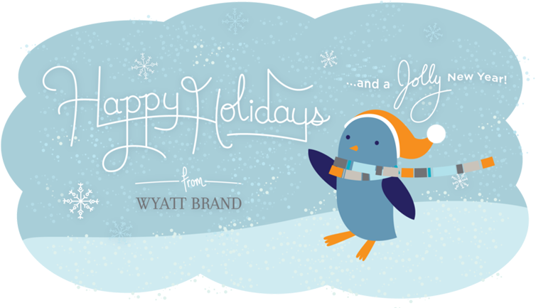 Happy Holiday Card - Cartoon (792x432), Png Download