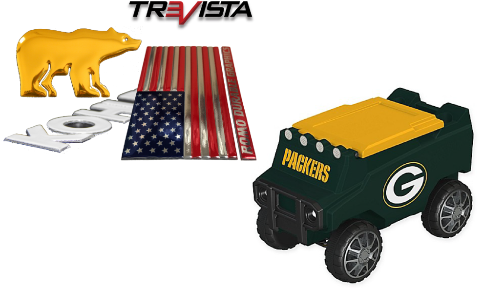 Trevista And Packer Cooler - Green Bay Packers (1000x629), Png Download