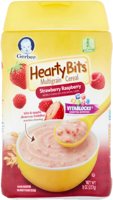 gerber hearty bits multigrain cereal