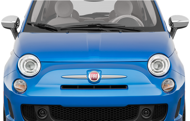 Low/wide Front - Fiat 500 (800x400), Png Download