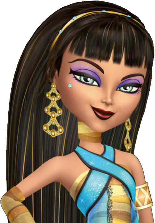 Cleo 3d - Monster High Movie Cleo De Nile (503x720), Png Download