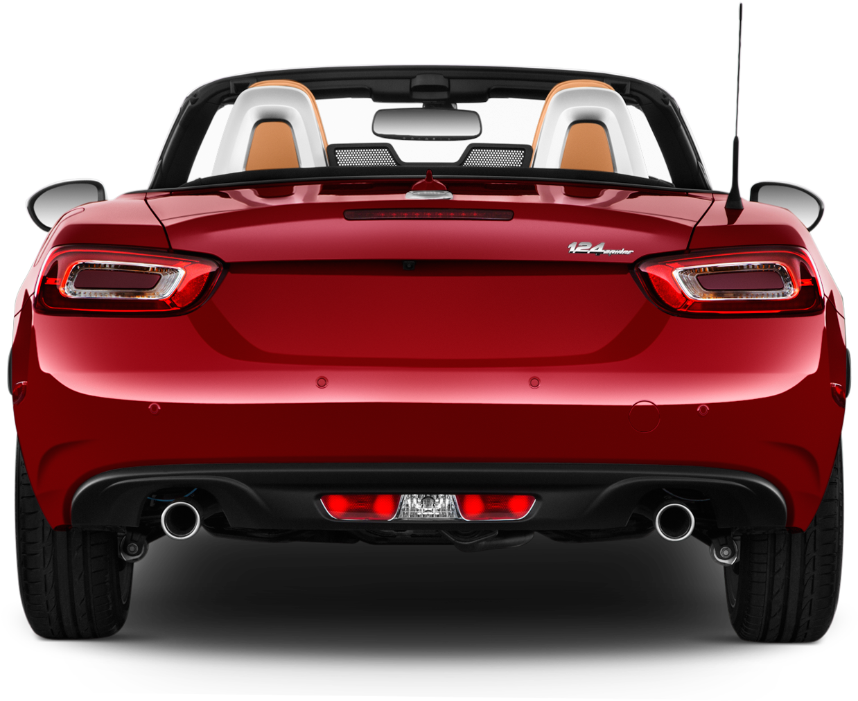 5 - - Fiat 124 Spider 2017 Back (2048x1360), Png Download