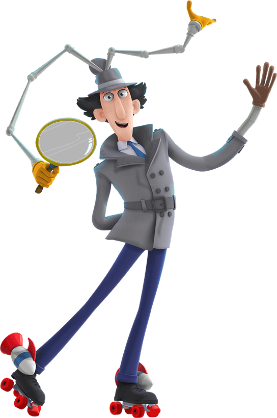 Inspector Gadget - Инспектор Гаджет Мультфильм 2015 (544x820), Png Download