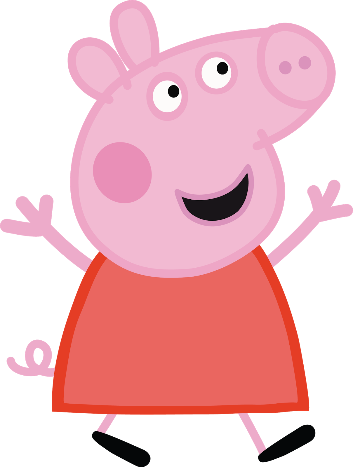 Next - Peppa Pig (1209x1600), Png Download