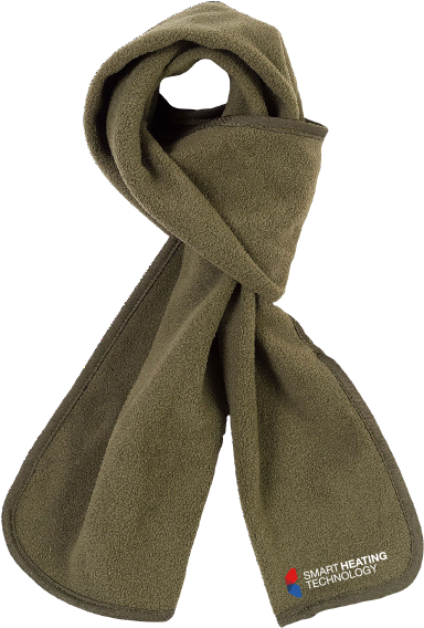 Olive - Hatshopping Polarfleece Winter Scarf Olive Fleece Scarf (547x600), Png Download