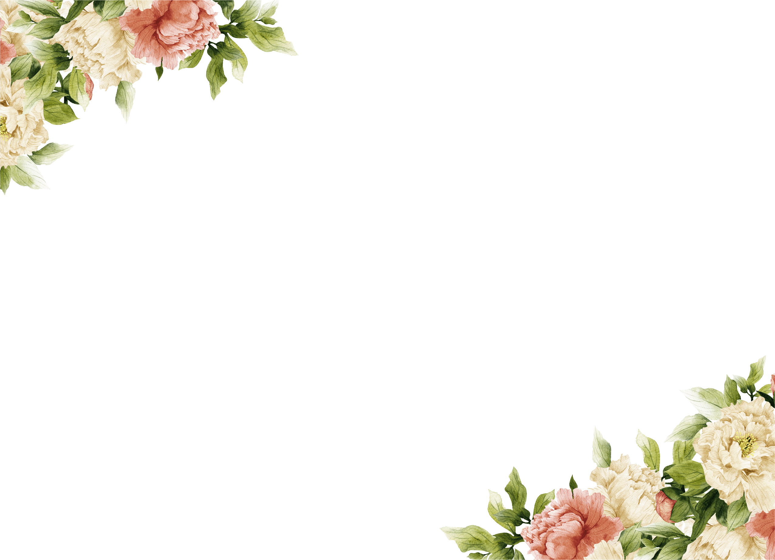 Horizontal - Декоративная Наволочка Цветочная Композиция 1" Матренин (2552x1844), Png Download