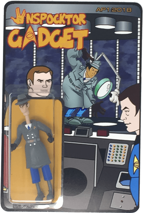 This Limited Edition Of Custom Bootleg Resin Action - Star Trek The Animated Series (612x816), Png Download