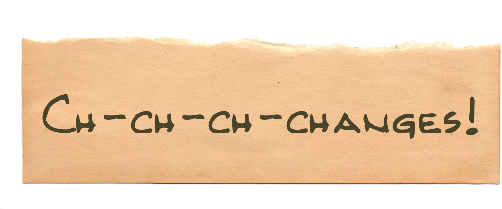 Tips Or Trivia - Ch Ch Changes (1082x445), Png Download