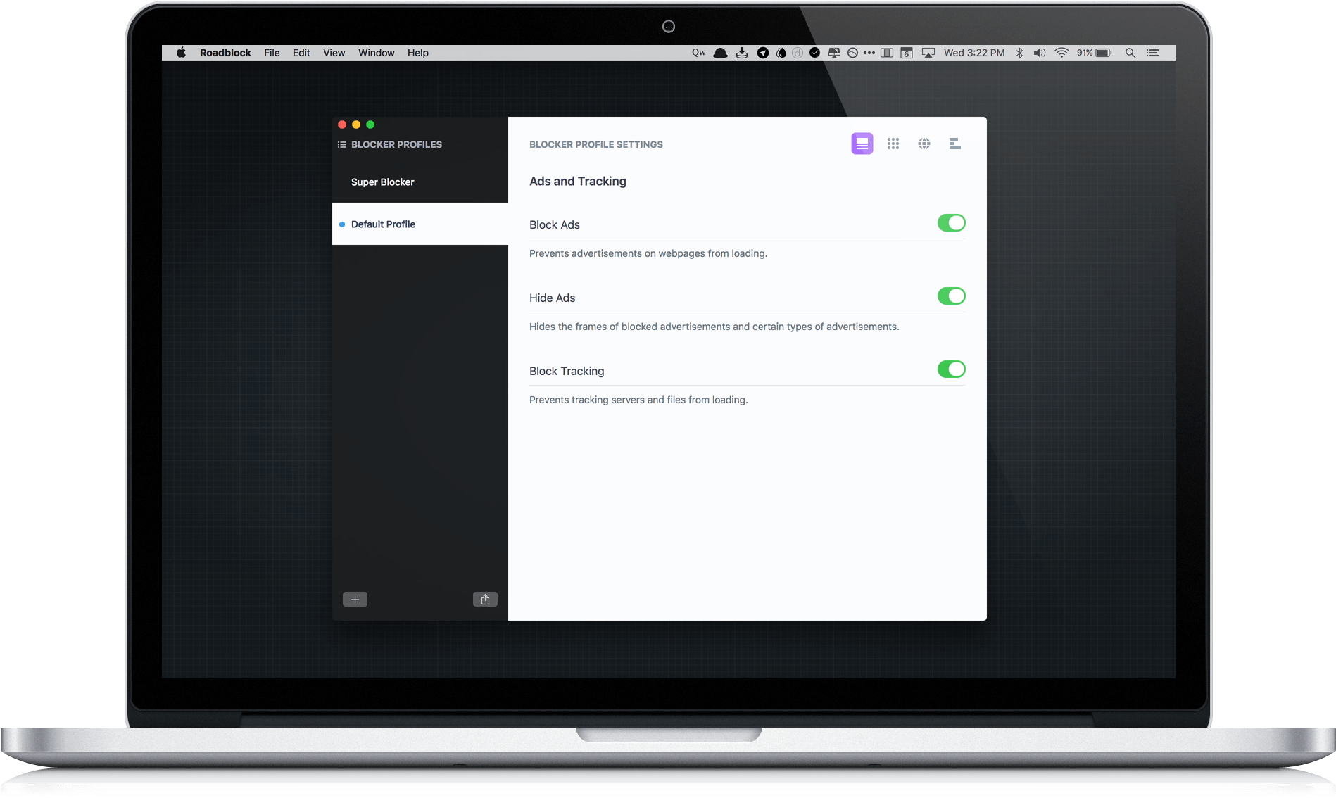 Roadblock For Os X Review - Mac Content Blockers (2500x1500), Png Download
